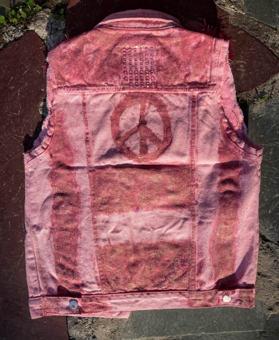 Pink Vest - Back