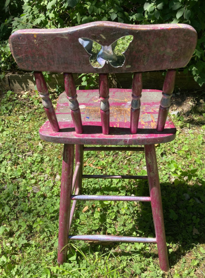 Back of Little Chair