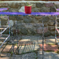 Outdoor Funky bar and shelf