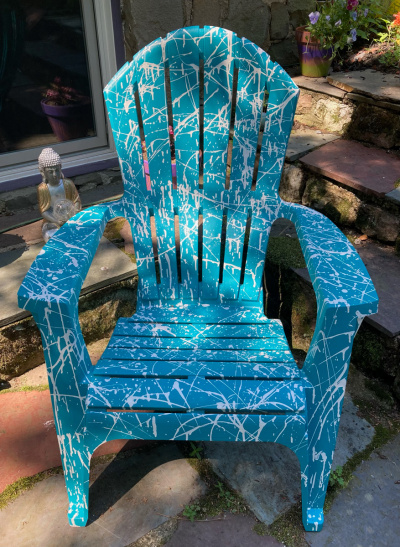 Splash Painted Chair