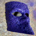 Purple Venetian mask