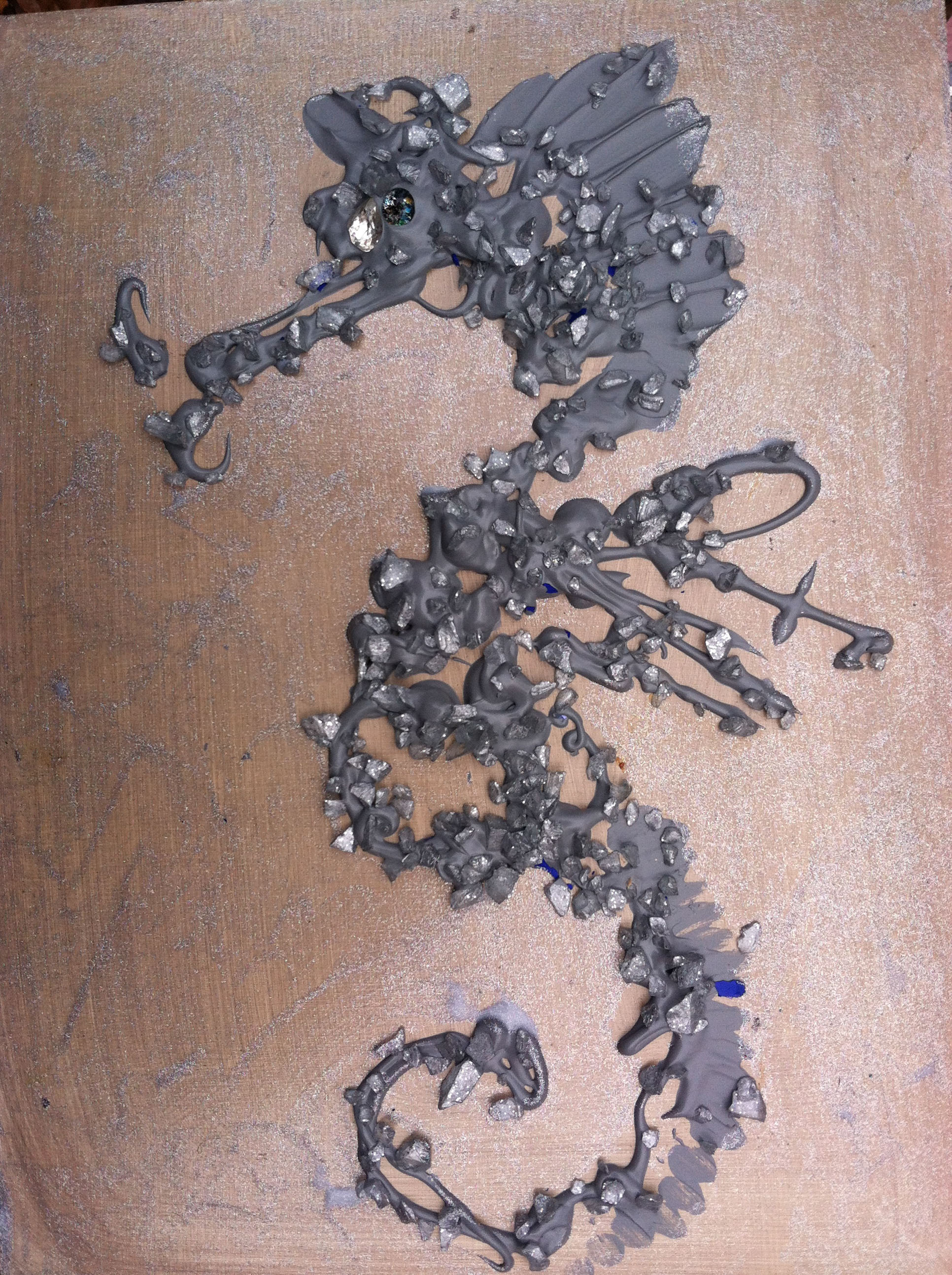 Silver Seahorse