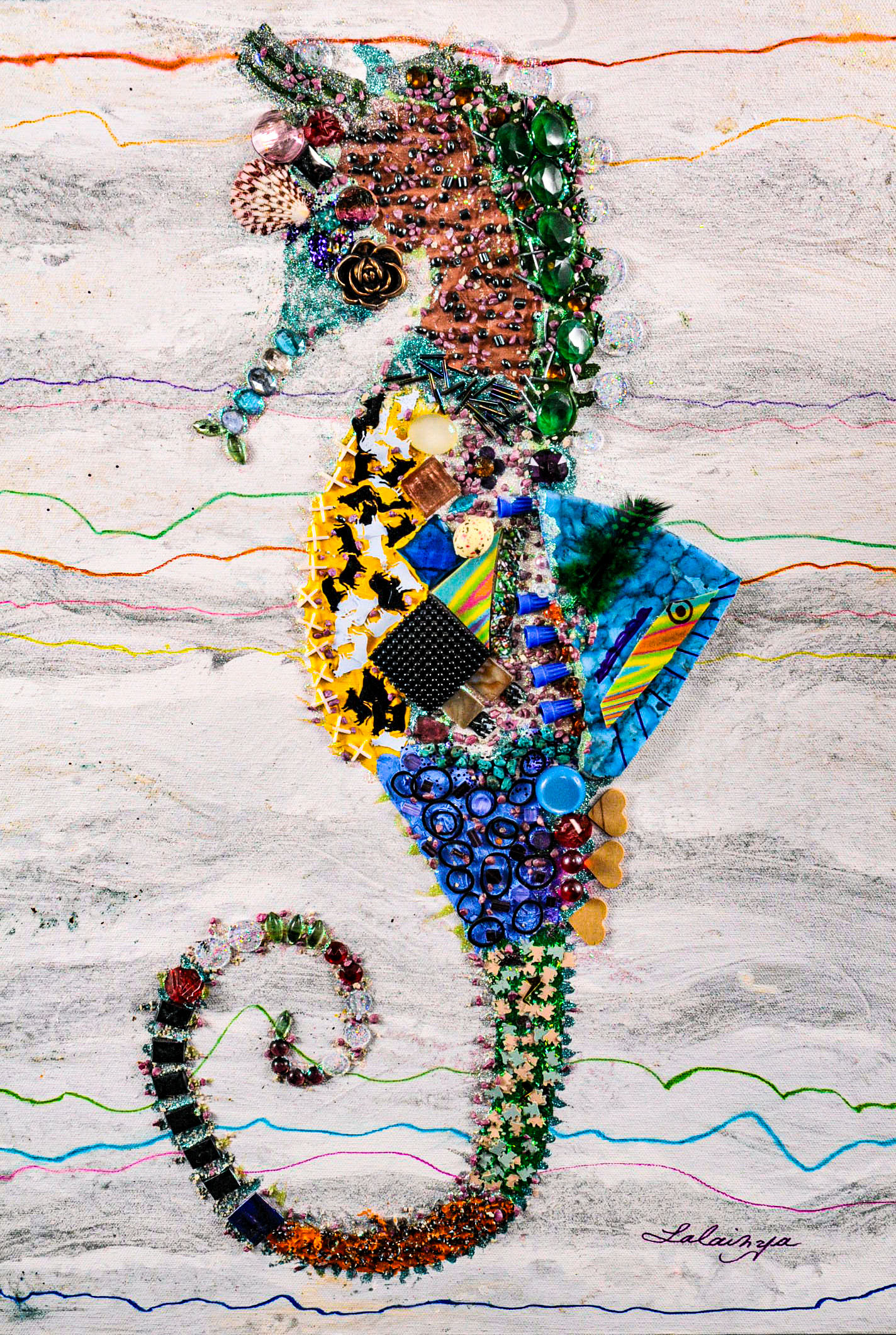 Little Beaded Seahorse
