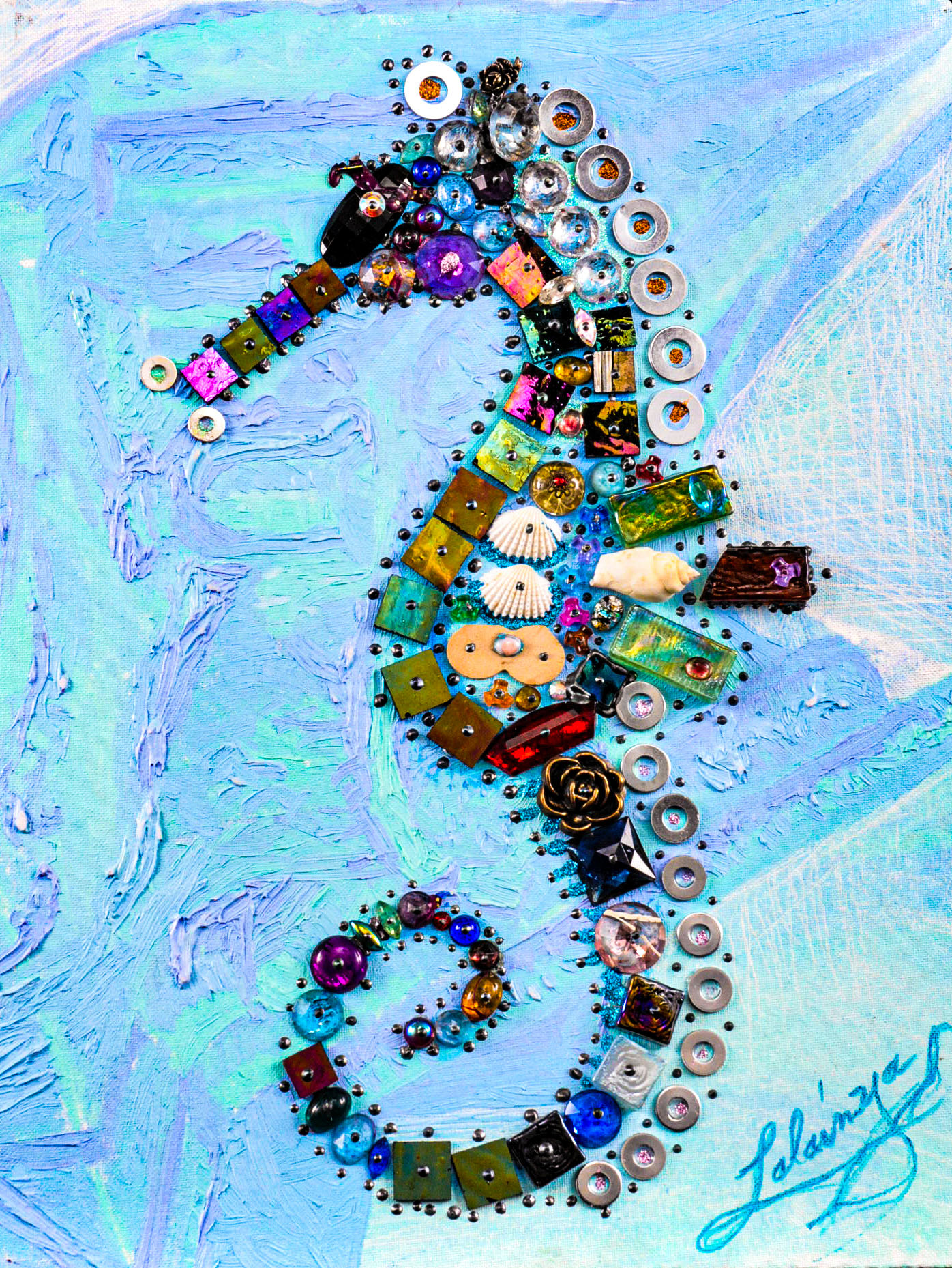 Seahorse Trying To Live