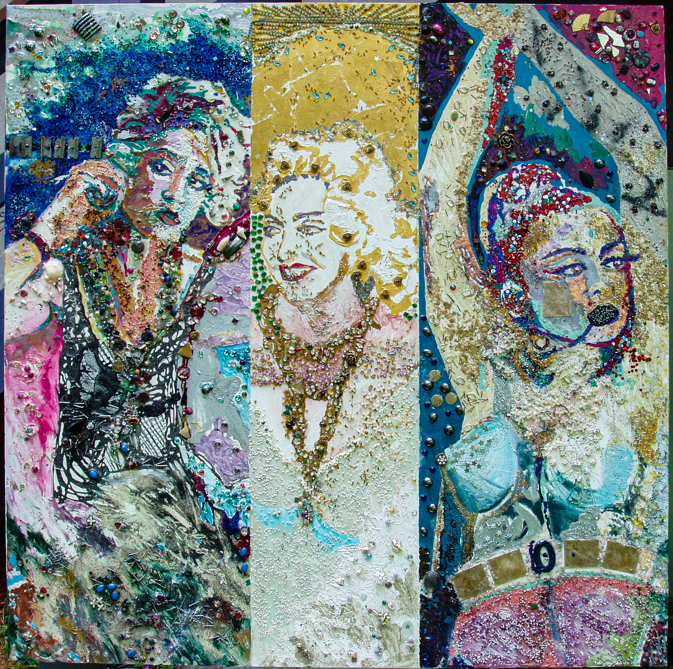 Transformation of Madonna Mixed Glizzaic Style large