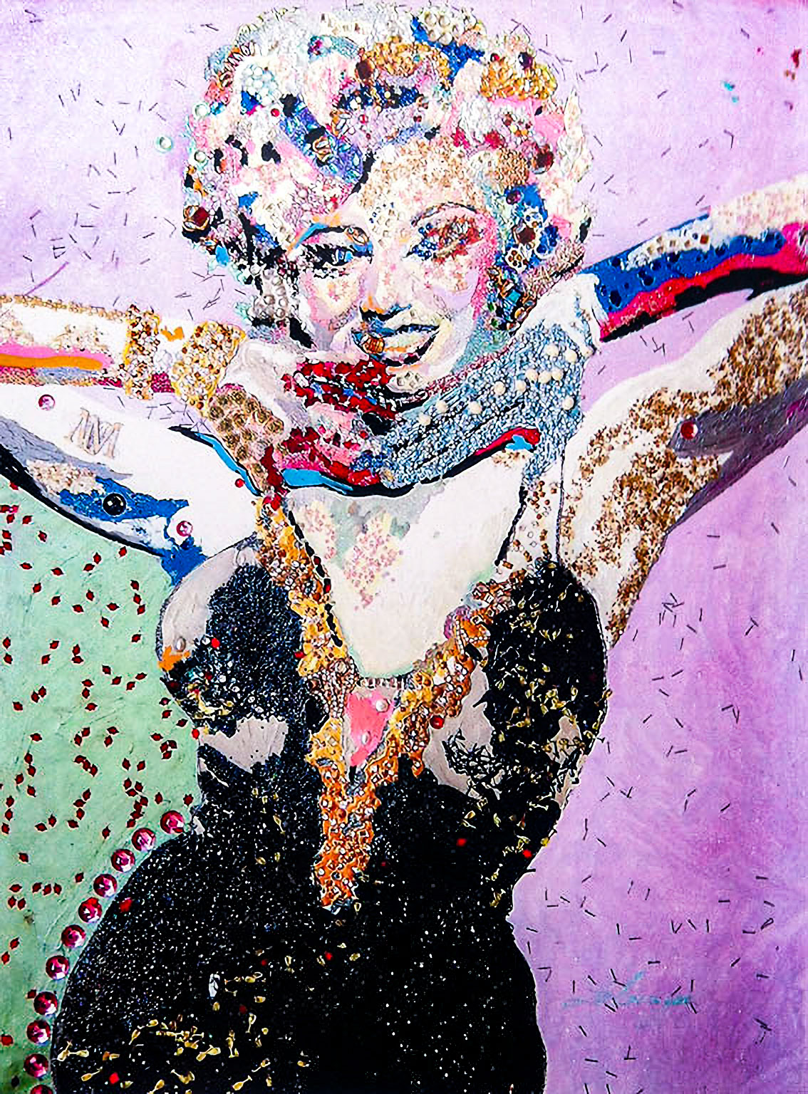 Marilyn Monroe - Mixed Media