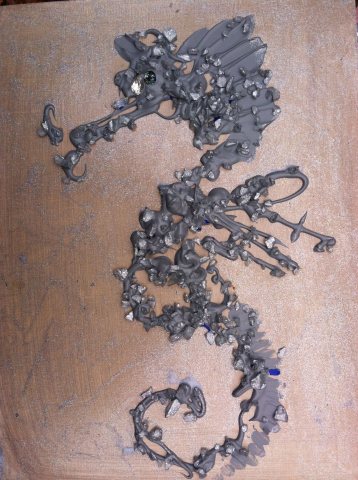 Silver Seahorse