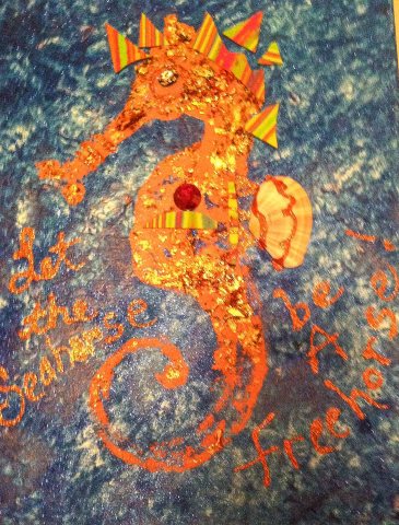Golden Seahorse