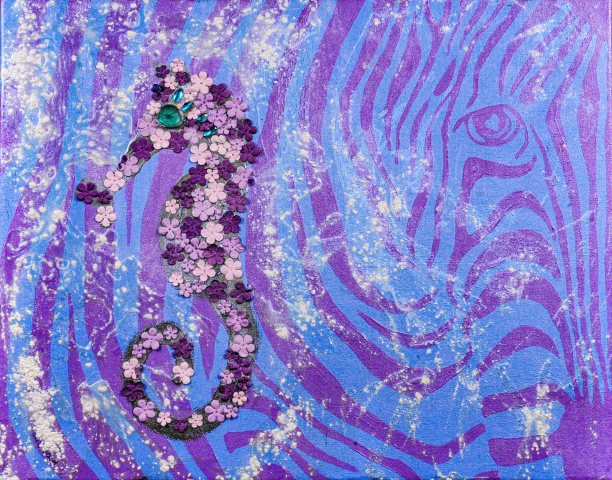 Seahorse and Zebra-A Collaboration with Jennifer Leonard