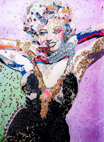 Marilyn Monroe - Mixed Media