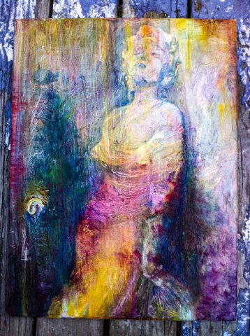 Oils, Leaning Marilyn, Subtractism, the new ism.
