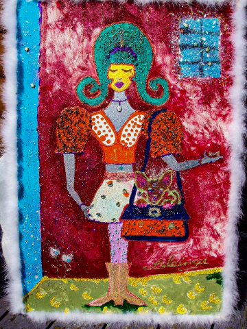 Girl With Puppy In Her Purse-Owned By Bianca Pisani